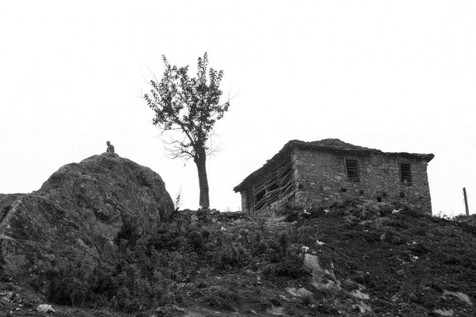 Един хълм, един стълб, една къща, едно дърво, един човек, една скала, един спомен, едно време, един път. едно листо падна. един първи юли е утре.